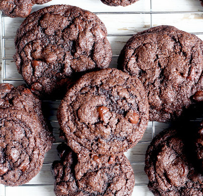 Double Chocolate Chip Cookies